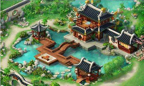 大型庭院的金屋玉宅效果 阳台风格各异