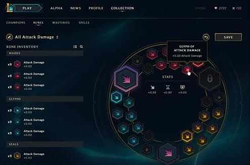lol新版客户端怎么换天赋符文 一键更换技巧