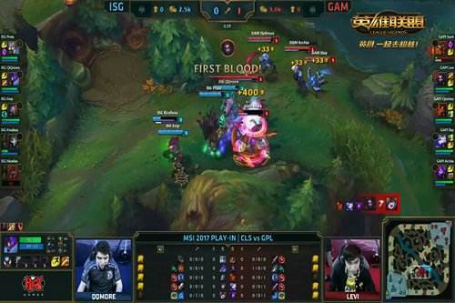 季中赛首轮结束 GAM与SUP携手进入第二轮