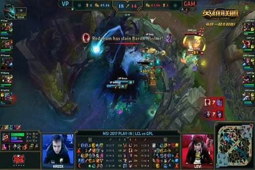 季中赛首轮结束 GAM与SUP携手进入第二轮