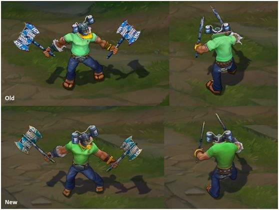 5月10日测试服：盲僧削弱 小鱼人男枪大树调整