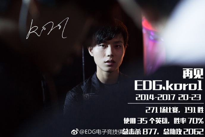 Koro1转会至RNG：转会收益全归童扬个人所有