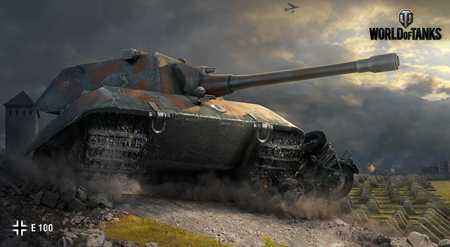 坦克世界重坦攻略 猛男肌肉车E-100大揭秘