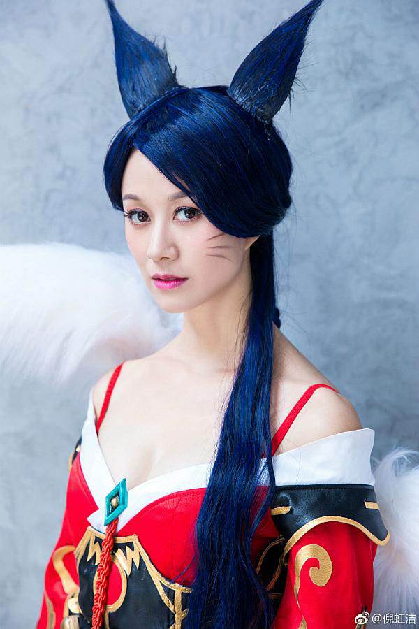 武林外传祝无双COS阿狸 这画风有点放荡不羁
