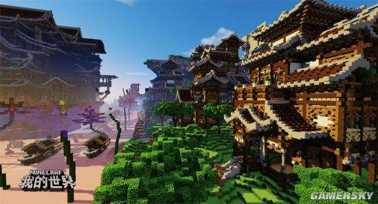 用方块实现想象力 我的世界建筑峰会收官作品