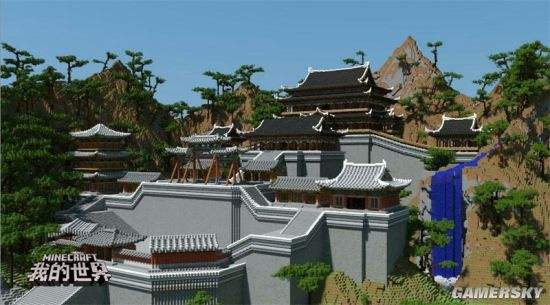 用方块实现想象力 我的世界建筑峰会收官作品