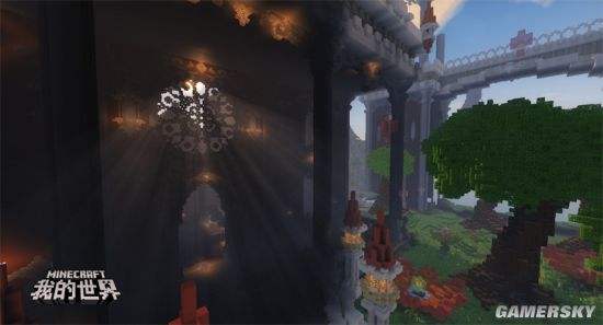 用方块实现想象力 我的世界建筑峰会收官作品