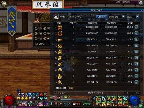 DNF韩服魔道改版 各技能数据伤害对比