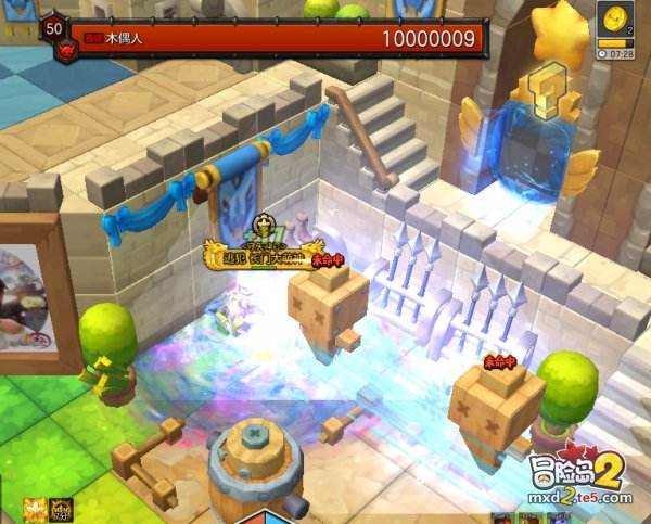 冒险岛2测试攻击数值的木桩子 测试木偶在哪里