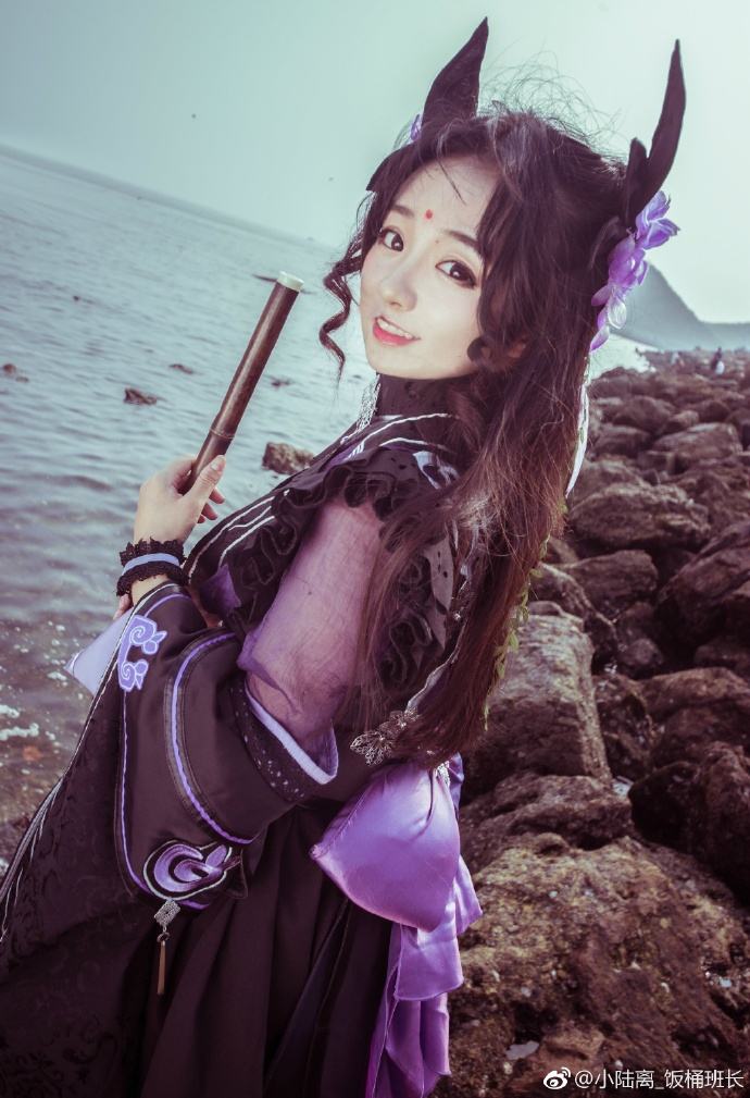 剑网3花萝优秀COS欣赏 微风拂面海天一色