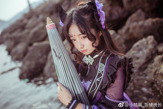 剑网3花萝优秀COS欣赏 微风拂面海天一色