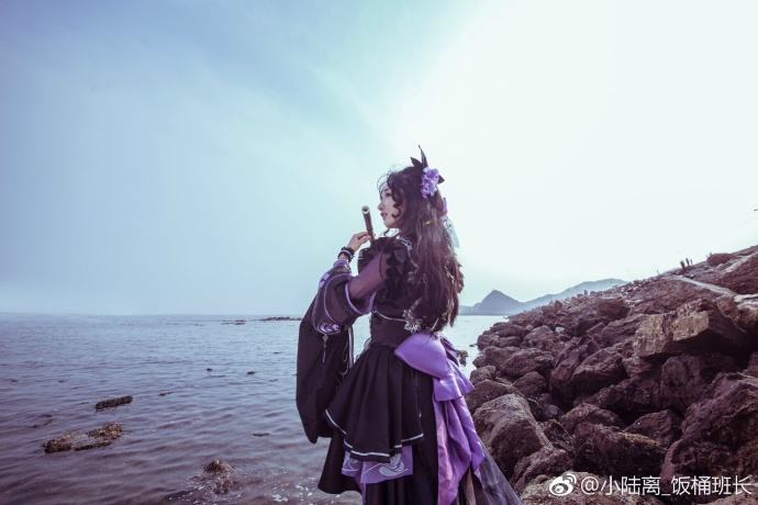 剑网3花萝优秀COS欣赏 微风拂面海天一色
