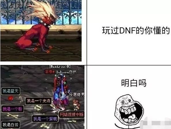 双刀不是无色快闪开我按错了 DNF梗大集合