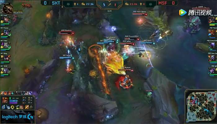 SKT三比二险胜MSF 让世界记住的欧洲兔子队