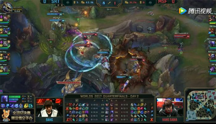 SKT三比二险胜MSF 让世界记住的欧洲兔子队