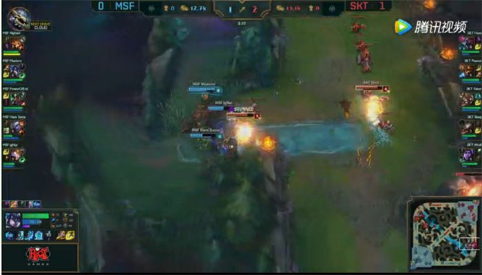 SKT三比二险胜MSF 让世界记住的欧洲兔子队