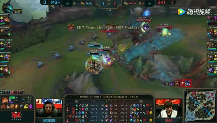 SKT三比二险胜MSF 让世界记住的欧洲兔子队