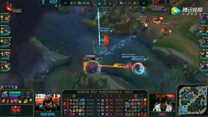 SKT三比二险胜MSF 让世界记住的欧洲兔子队