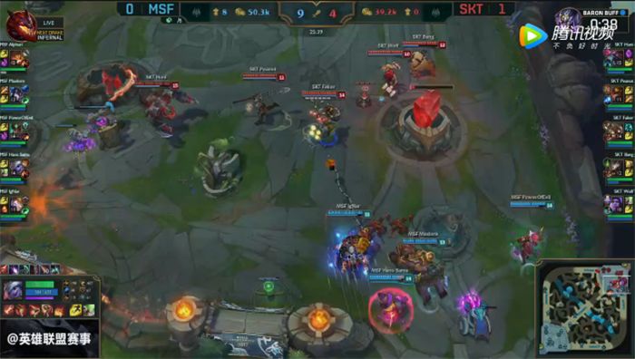 SKT三比二险胜MSF 让世界记住的欧洲兔子队