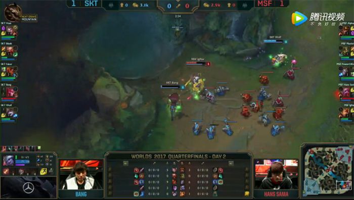 SKT三比二险胜MSF 让世界记住的欧洲兔子队