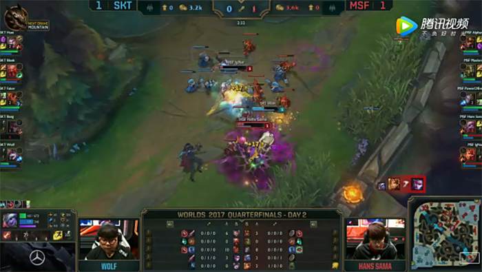 SKT三比二险胜MSF 让世界记住的欧洲兔子队