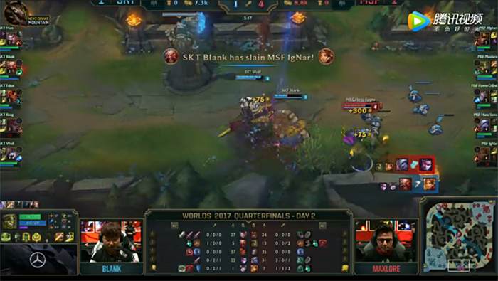 SKT三比二险胜MSF 让世界记住的欧洲兔子队