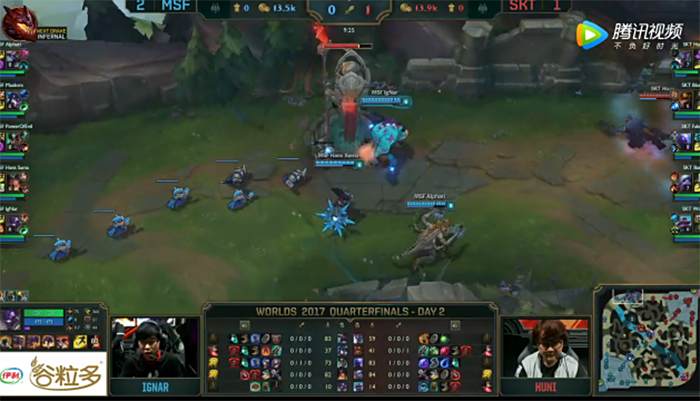 SKT三比二险胜MSF 让世界记住的欧洲兔子队