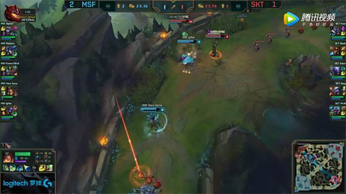 SKT三比二险胜MSF 让世界记住的欧洲兔子队