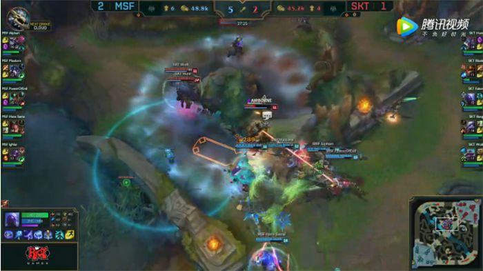 SKT三比二险胜MSF 让世界记住的欧洲兔子队