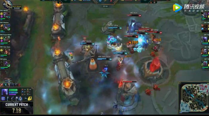 SKT三比二险胜MSF 让世界记住的欧洲兔子队