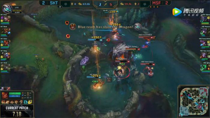 SKT三比二险胜MSF 让世界记住的欧洲兔子队