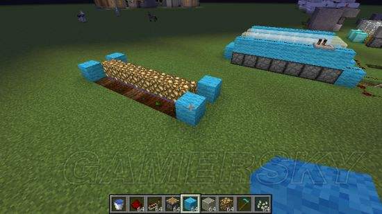 《我的世界》半自动瓜类收割机制作图文教学