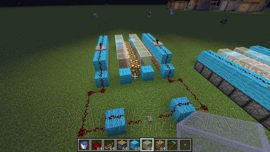 《我的世界》半自动瓜类收割机制作图文教学