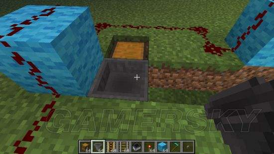 《我的世界》半自动瓜类收割机制作图文教学