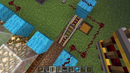 《我的世界》半自动瓜类收割机制作图文教学