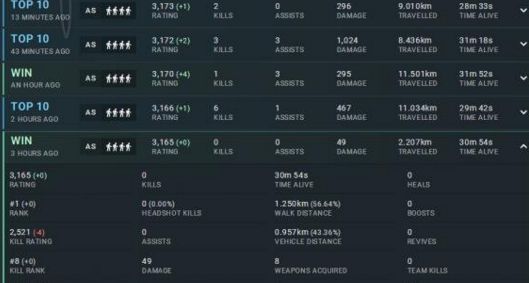 绝地求生战绩查看方法详解 kda查看方法