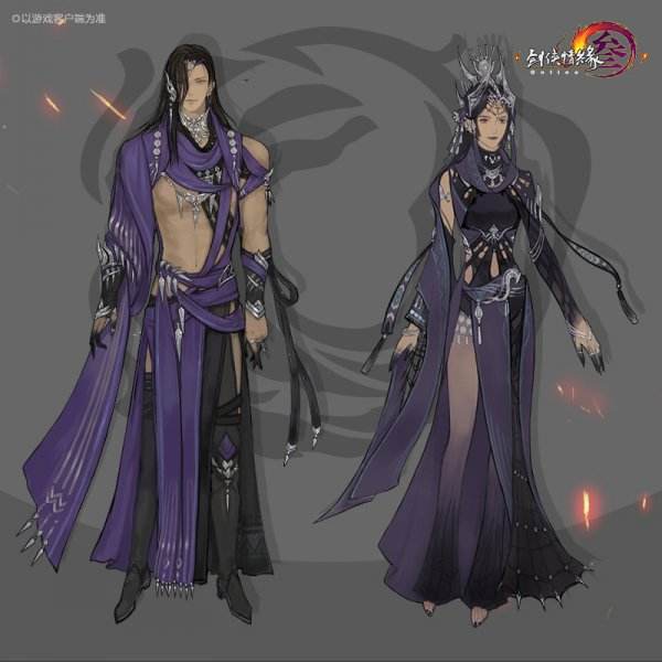 剑网3重置版全门派新校服“驰冥”套装抢先看