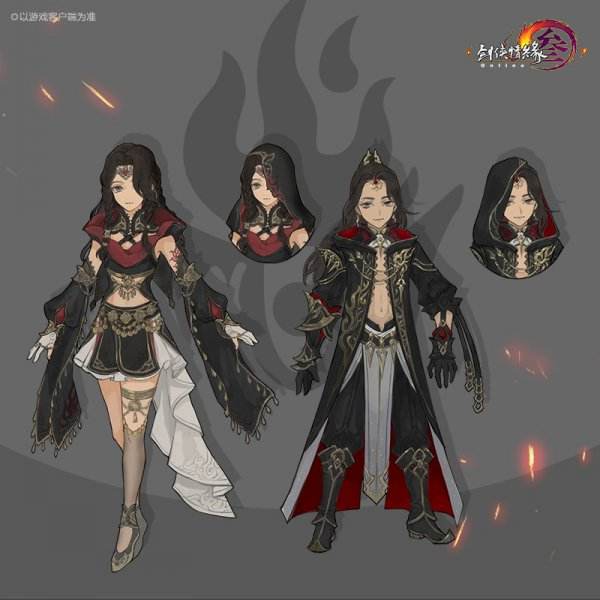 剑网3重置版全门派新校服“驰冥”套装抢先看