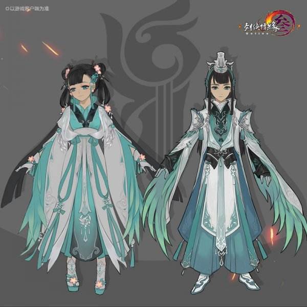 剑网3重置版全门派新校服“驰冥”套装抢先看