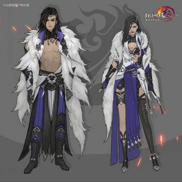 剑网3重置版全门派新校服“驰冥”套装抢先看