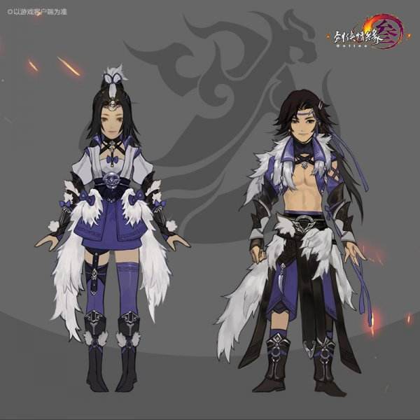 剑网3重置版全门派新校服“驰冥”套装抢先看