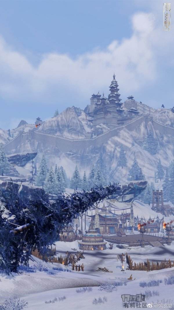 剑网3重置版截图欣赏推荐 苍云无后期手机壁纸合集