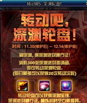 时间裂缝玩法前瞻 教你如何获得大量深渊票