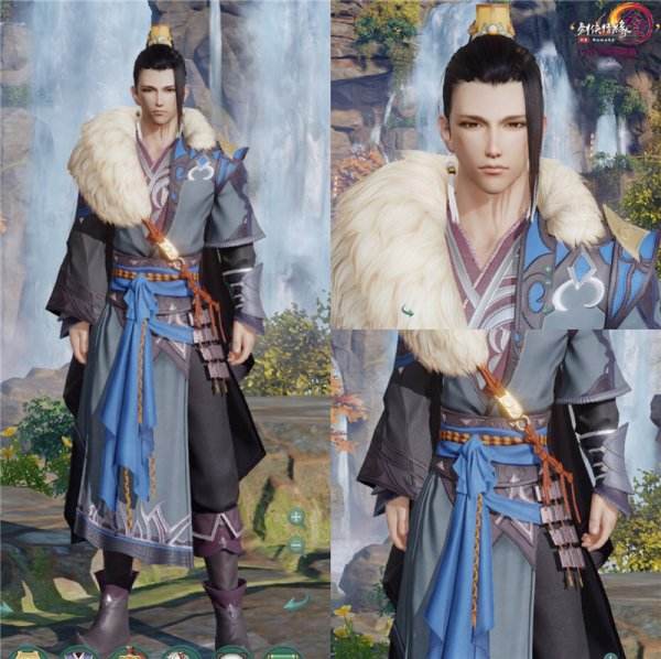 《剑网3》重制版三测 成男热门外观图集欣赏