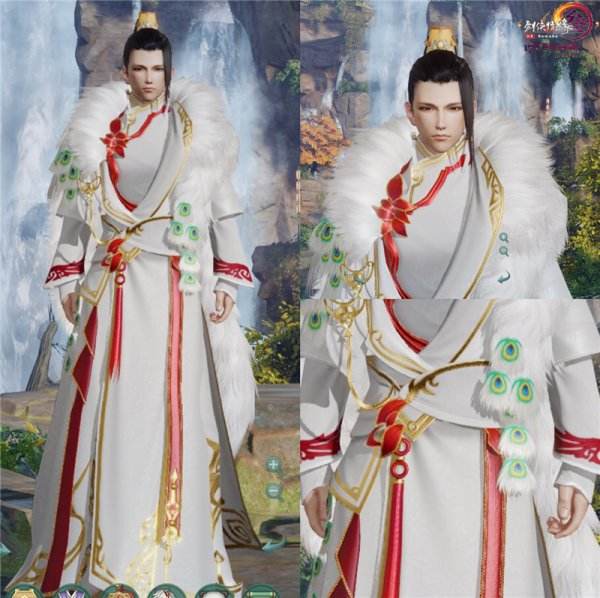 《剑网3》重制版三测 成男热门外观图集欣赏