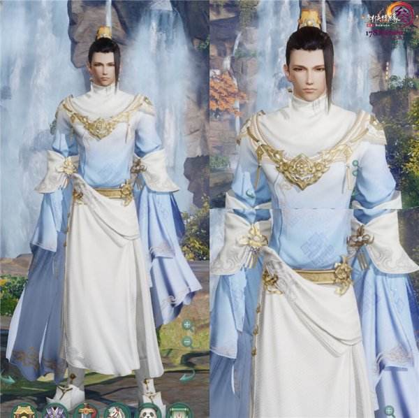 《剑网3》重制版三测 成男热门外观图集欣赏