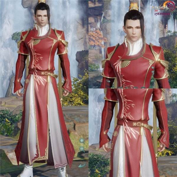 《剑网3》重制版三测 成男热门外观图集欣赏