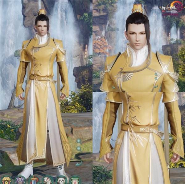 《剑网3》重制版三测 成男热门外观图集欣赏