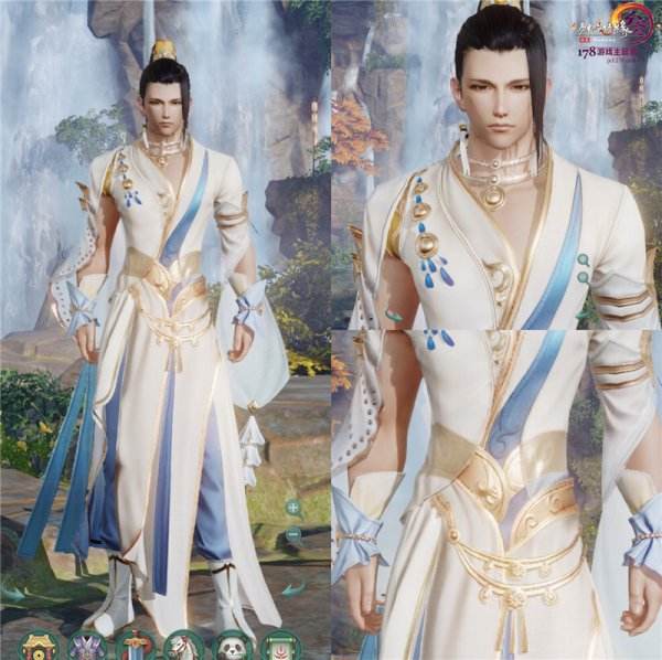 《剑网3》重制版三测 成男热门外观图集欣赏