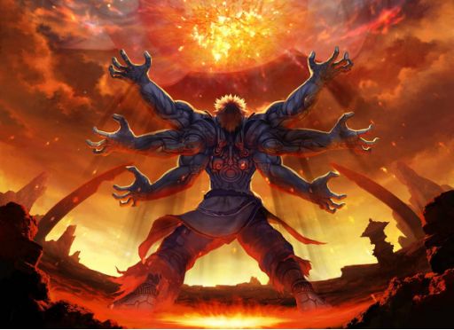 手持金棍如天神 贾克斯化身六手罗汉